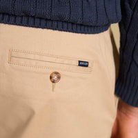 Tan Joules Mens Classic Chino Trousers Pocket Detail