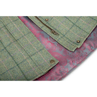 Spring Bracken Hoggs of Fife Womens Roslin Technical Tweed Field Coat Lining