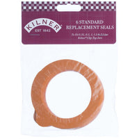 Kilner 6 Pack Of Orange Rubber Seals PACKAGING