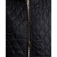 Black Barbour Womens Hermione Quilted Jacket Zip
