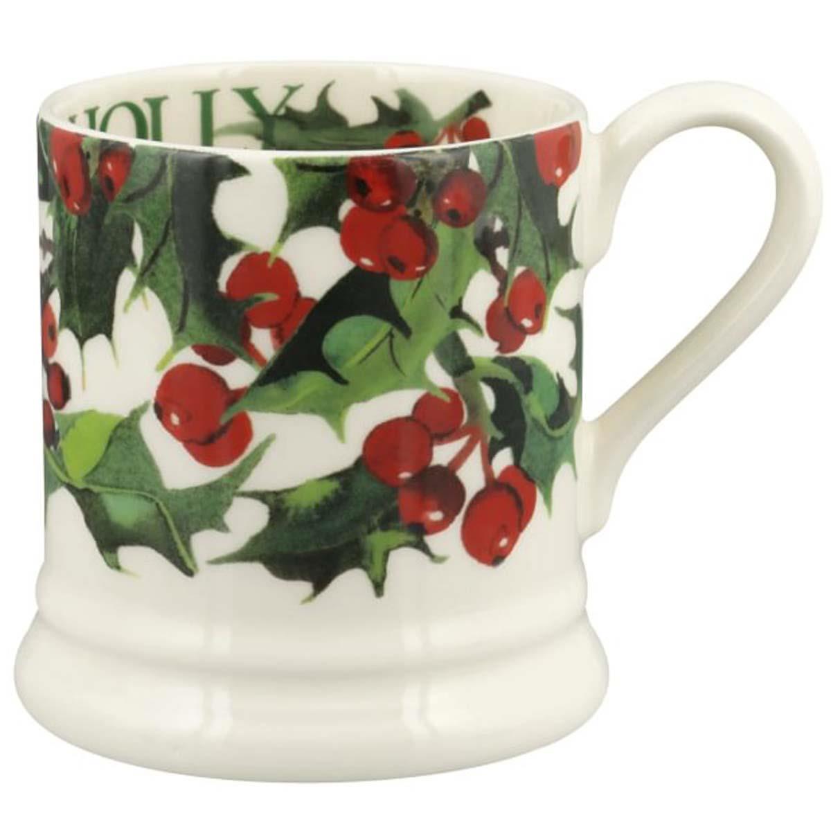 Emma Bridgewater Christmas Holly Half Pint Mug