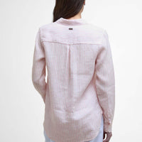 Pink Punch Barbour Womens Marine Shirt Back
