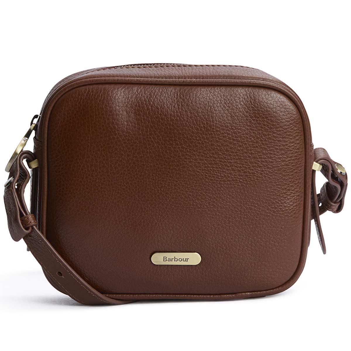 Barbour Womens Daphne Leather Crossbody Bag