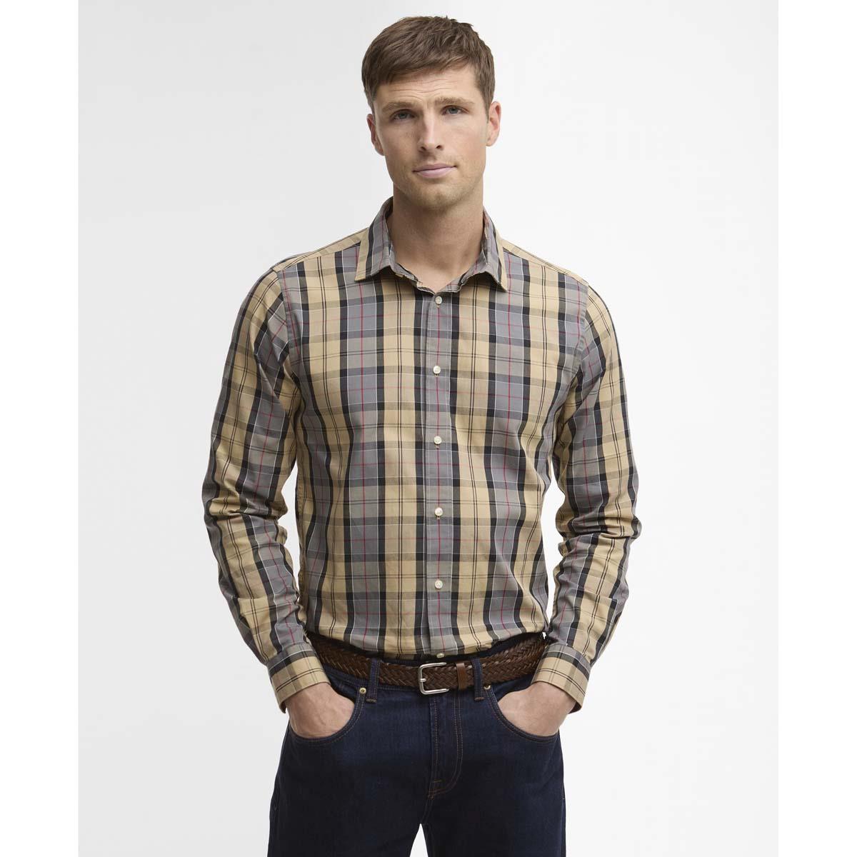 Barbour Mens Nelson Kenton Checked Tailored Shirt
