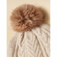 Joules Womens Cable Bobble Hat