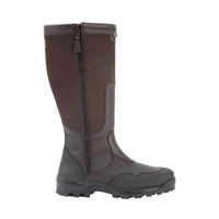 Le Chameau Turenne Fourree Mens Tall Boots Marron Fonce