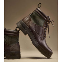 Dark Brown Barbour Mens Eslington Boot LS