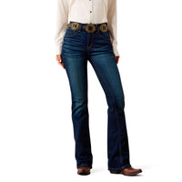 Ariat Womens R.E.A.L High Rise Ballary Boot Cut Jean