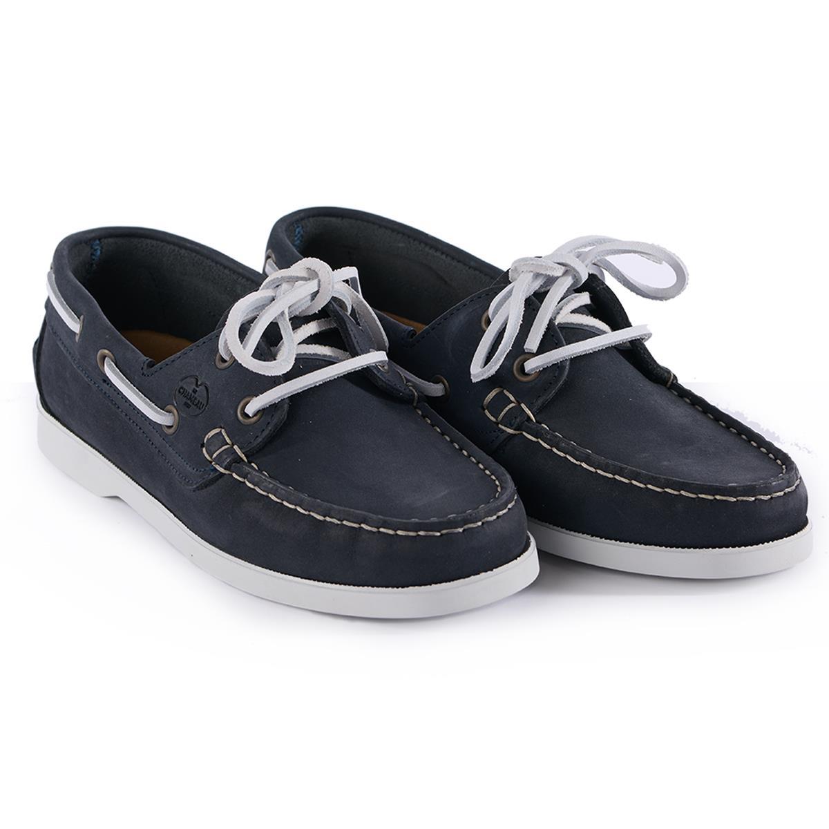 Navy Le Chameau Womens Galion Nubuck Femme Shoes