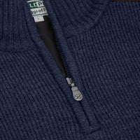 Storm Blue Marl Hoggs Of Fife Mens Hebrides II 1/4 Zip Windproof Pullover Zip