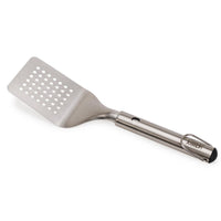 Joseph Joseph GrillOut 3-Piece Stainless-Steel BBQ Turner, Tongs and Fork Set Turner Retracted