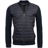 Barbour Carn Baffle Zip Thru in Navy