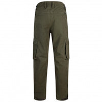 Dark Green Hoggs Of Fife Struther Field Trousers Back