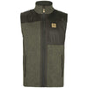 Willow Green/Shadow Brown Harkila Kalix Fleece Waistcoat