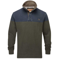Peat Green Ptarmigan Schoffel Mens Helford Heritage Sweatshirt