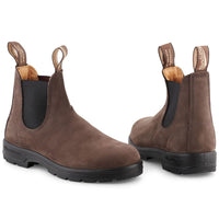 Brown Blundstone Unisex Classics 2345 Water Resistant Chelsea Boot Detail