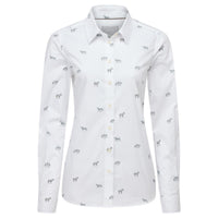 Zebra Print Schoffel Womens Norfolk Shirt
