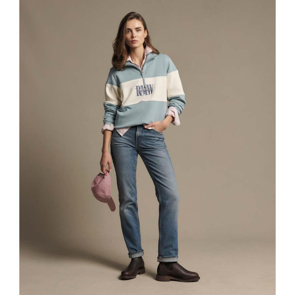 R.M. Williams Womens Trickett Panel Sweatshirt