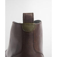 Dark Brown Barbour Kirkstone Desert Boot tab