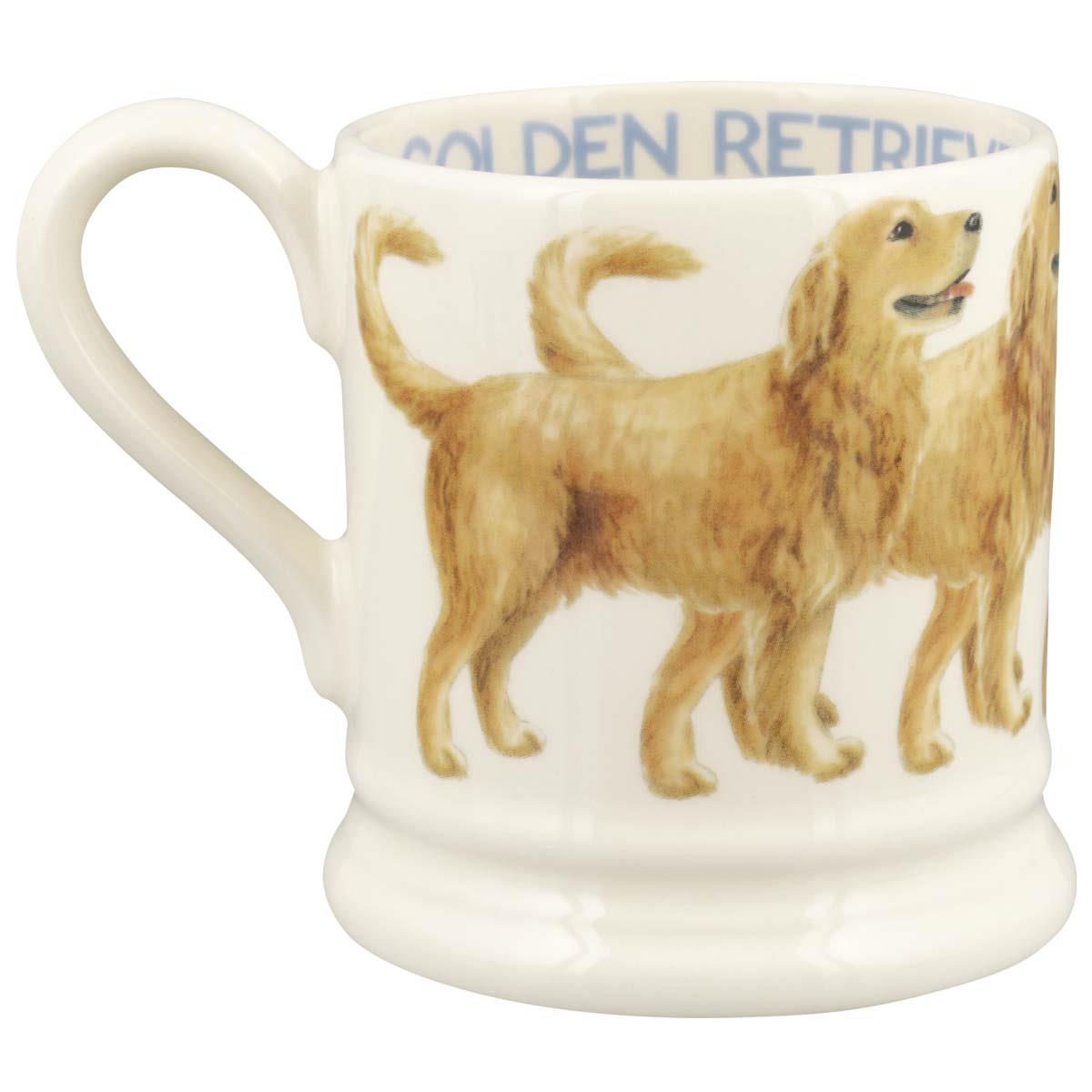 Emma Bridgewater Golden Retriever Half Pint Mug RIGHT