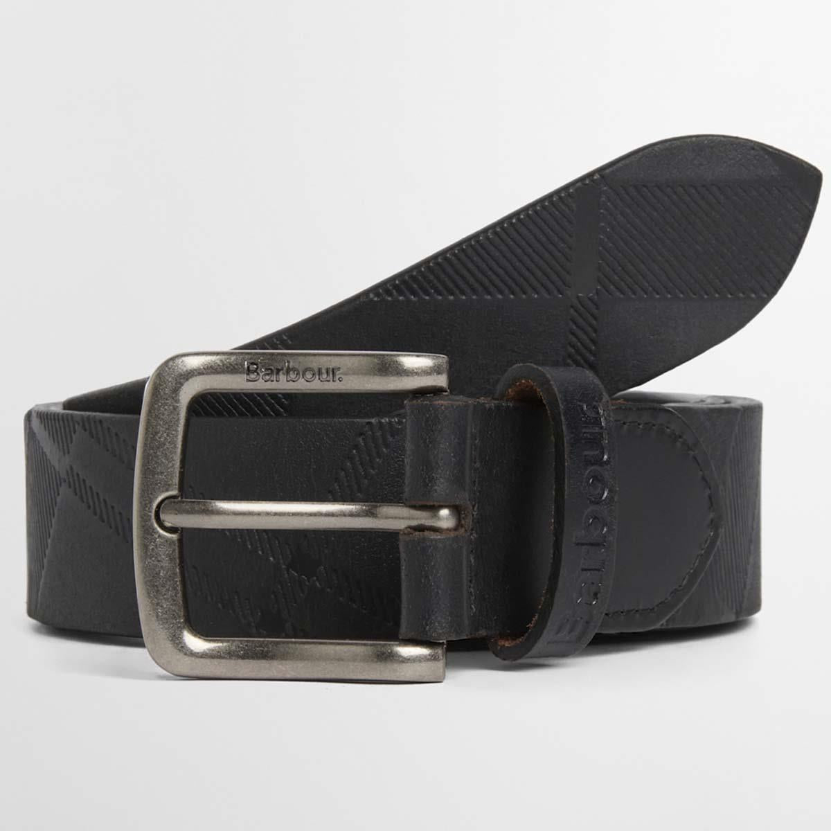 Barbour Mens Irvine Leather Belt