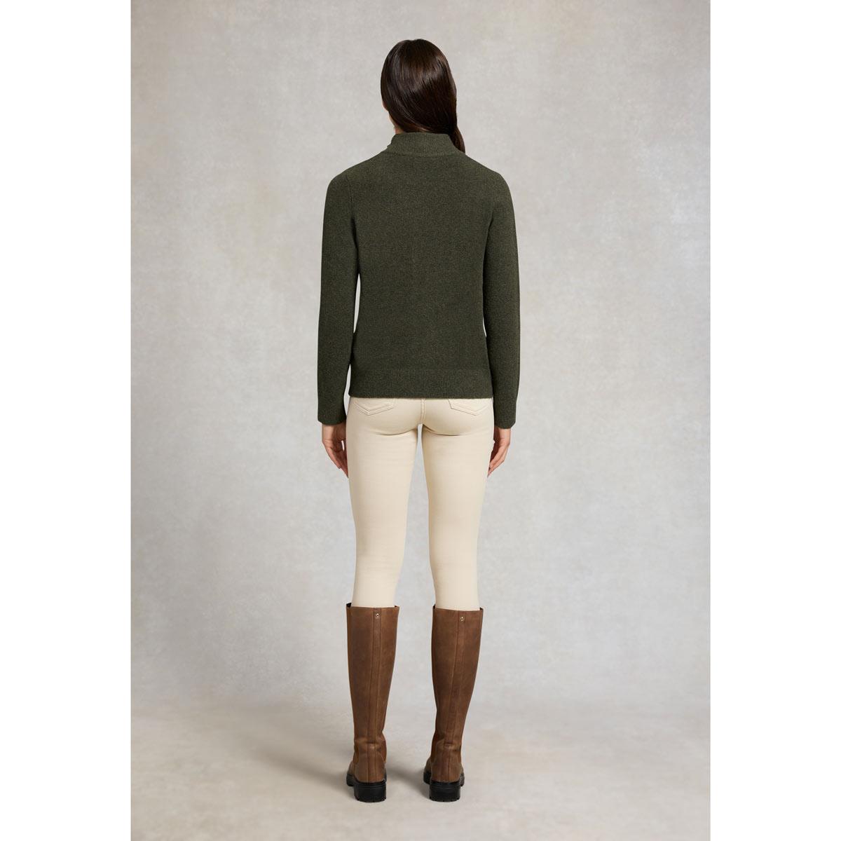 Holland Cooper Womens Country Quarter Zip Knit Jumper
