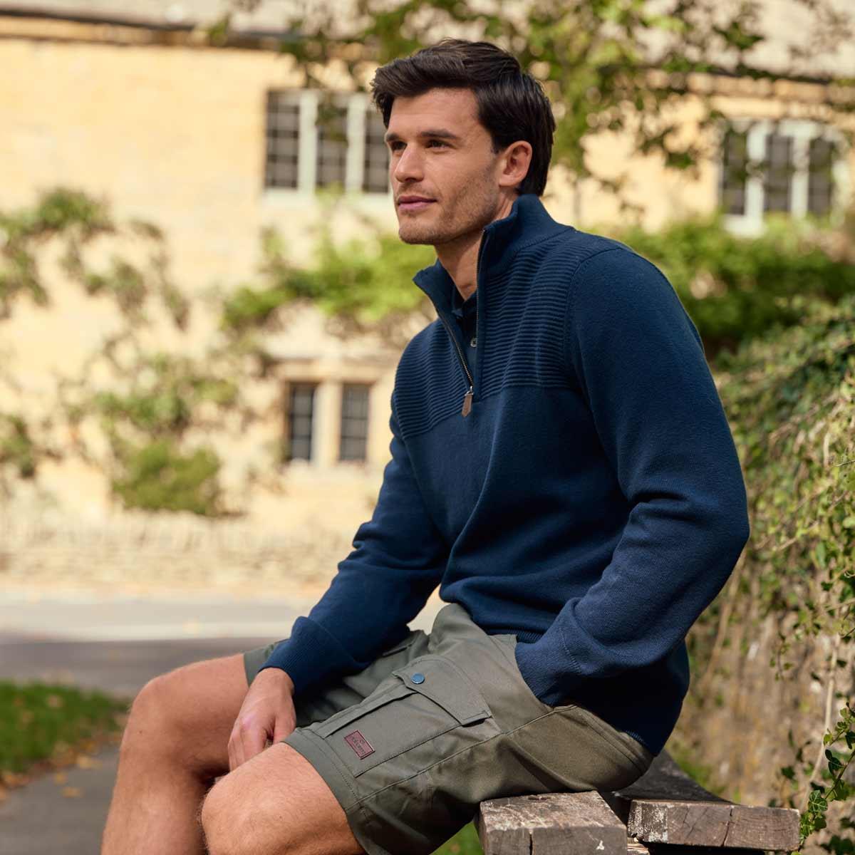 Dubarry Mens Spillane Quarter Zip Jumper