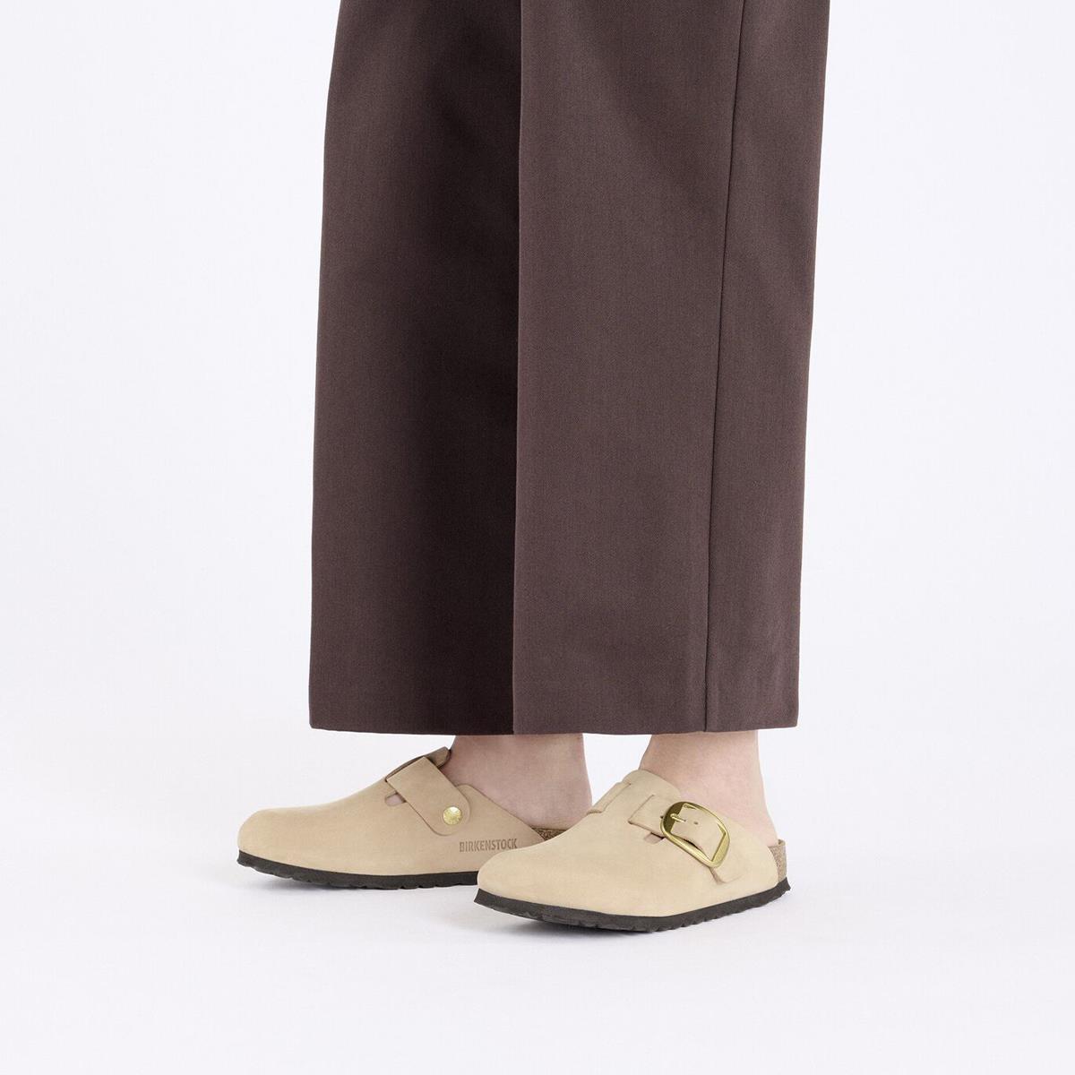 Birkenstock Boston Big Buckle Sandcastle