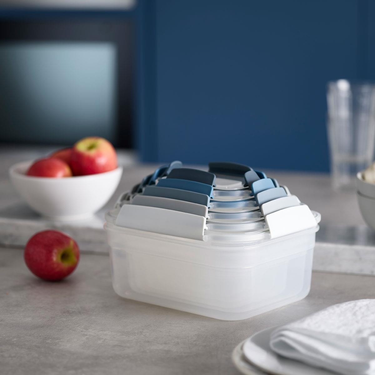 Joseph Joseph Nest Lock 5-piece Blue Food Container Set Editions