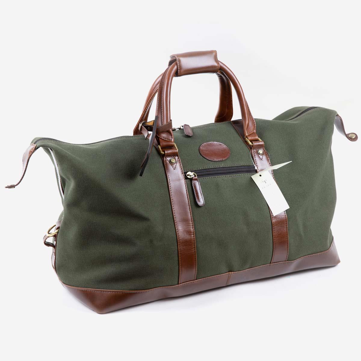 Teales Weekend Bag Canvas and Leather