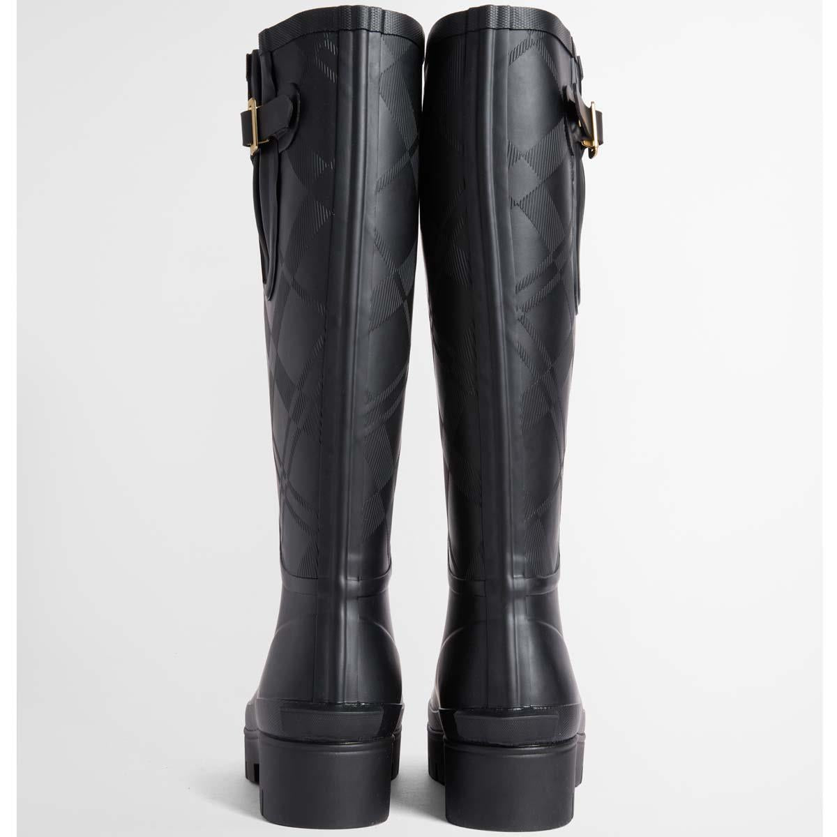 Barbour Womens Leighton Tartan Tall Welly