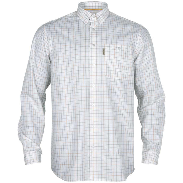 Mandarin Check Harkila Mens Portfield Check Shirt