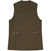 Musto Stretch Technical Tweed Waistcoat - Back View
