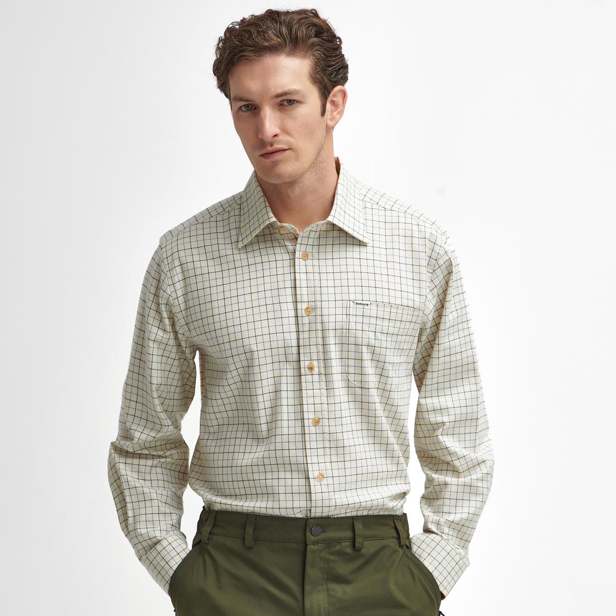 Barbour Mens Field Tattersall Regular Shirt