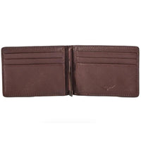 Whiskey R.M. Williams Farrier Slim Bi Fold Cardholder inside