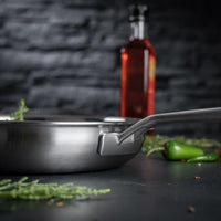 Kuhn Rikon Culinary Fiveply Frying Pan Uncoated Side