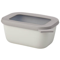 Nordic White Mepal Cirqula Rectanglular Multi Bowl 750ml