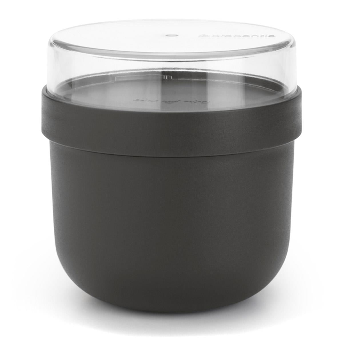 Dark Grey Brabantia Make & Take Breakfast Bowl