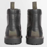 BLACK Barbour Mens Barmoor Brogue Boot BACK