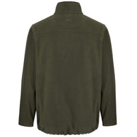 Green Hoggs Of Fife Mens Woodhall Fleece Jacket Back