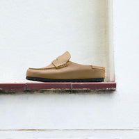 Birkenstock Naples Wrapped Oiled Leather Lifestyle Side