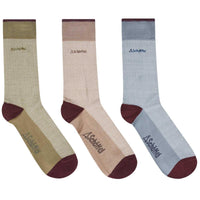 Schoffel Mens Bamboo Sock Box Of 3