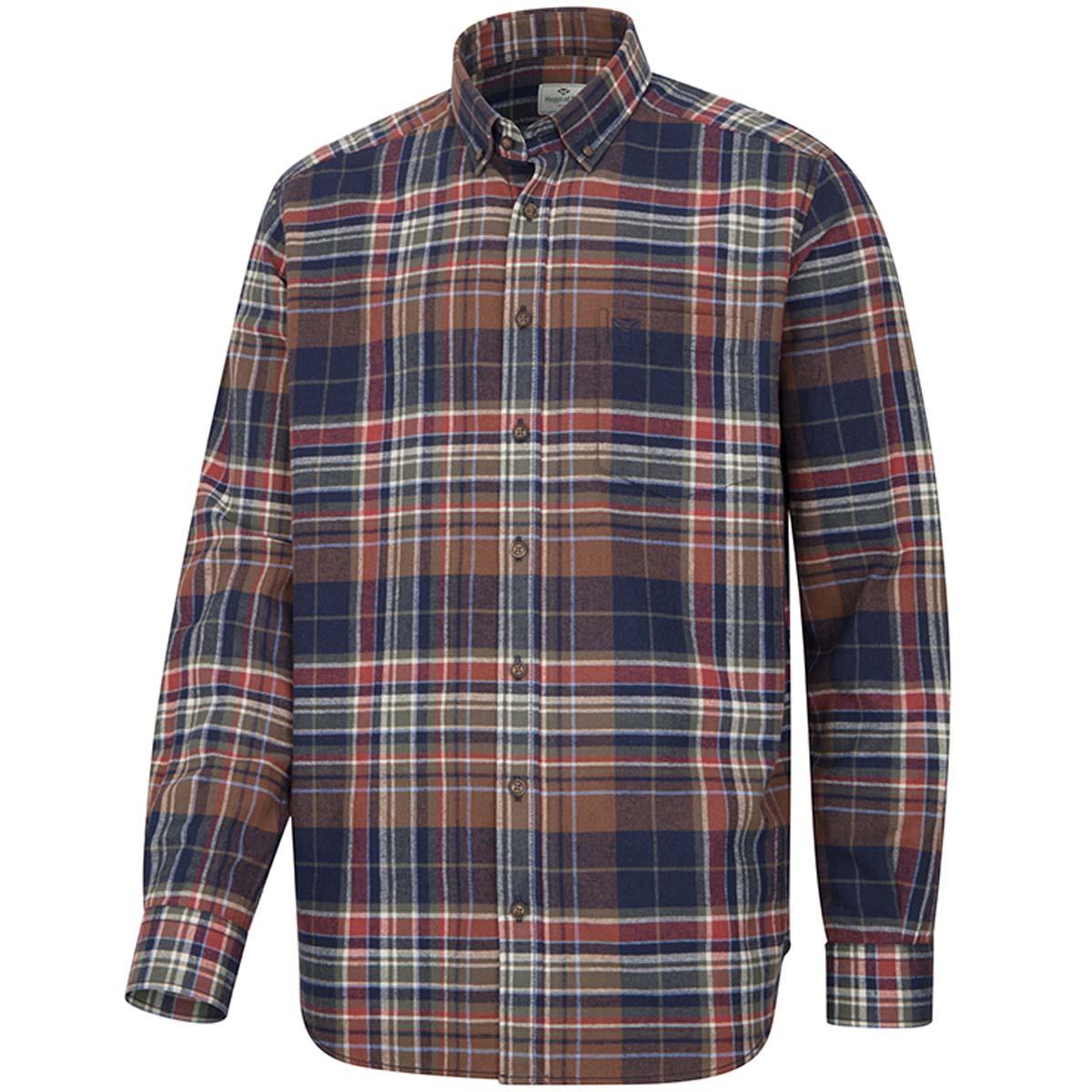 Hoggs Of Fife Mens Pitreavie Flannel Check Shirt