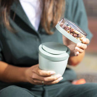Nordic Sage Mepal Ellipse Lunch Pot Compartments
