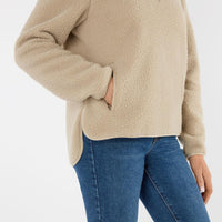 Pure Cashmere Musto Womens Cove Deep Pile Fleece Pocket