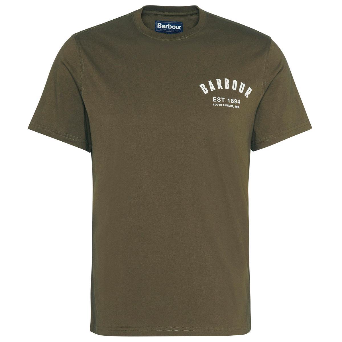 Light Sage Barbour Mens Preppy Tee