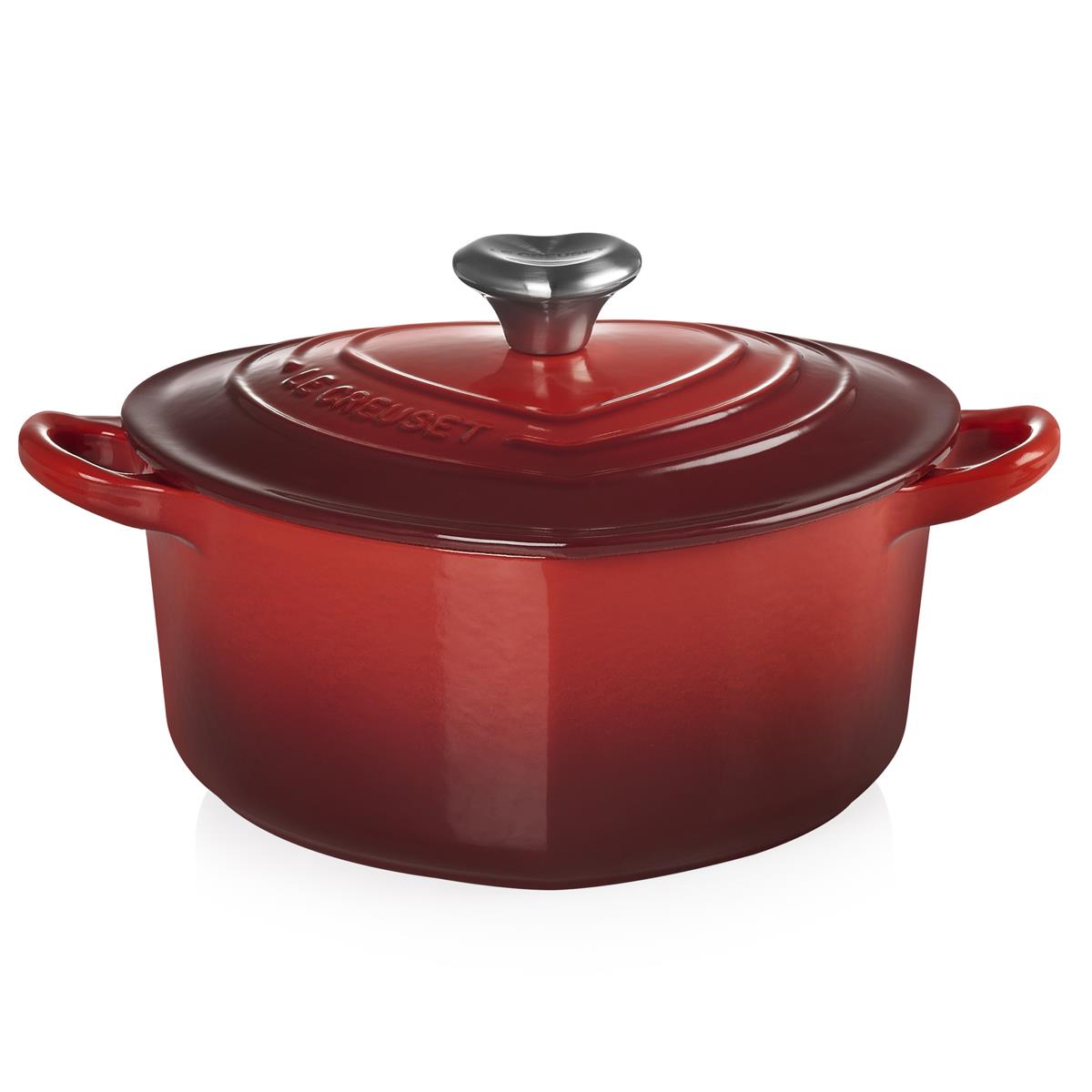 Le Creuset 20cm Cast Iron Heart Casserole Dish