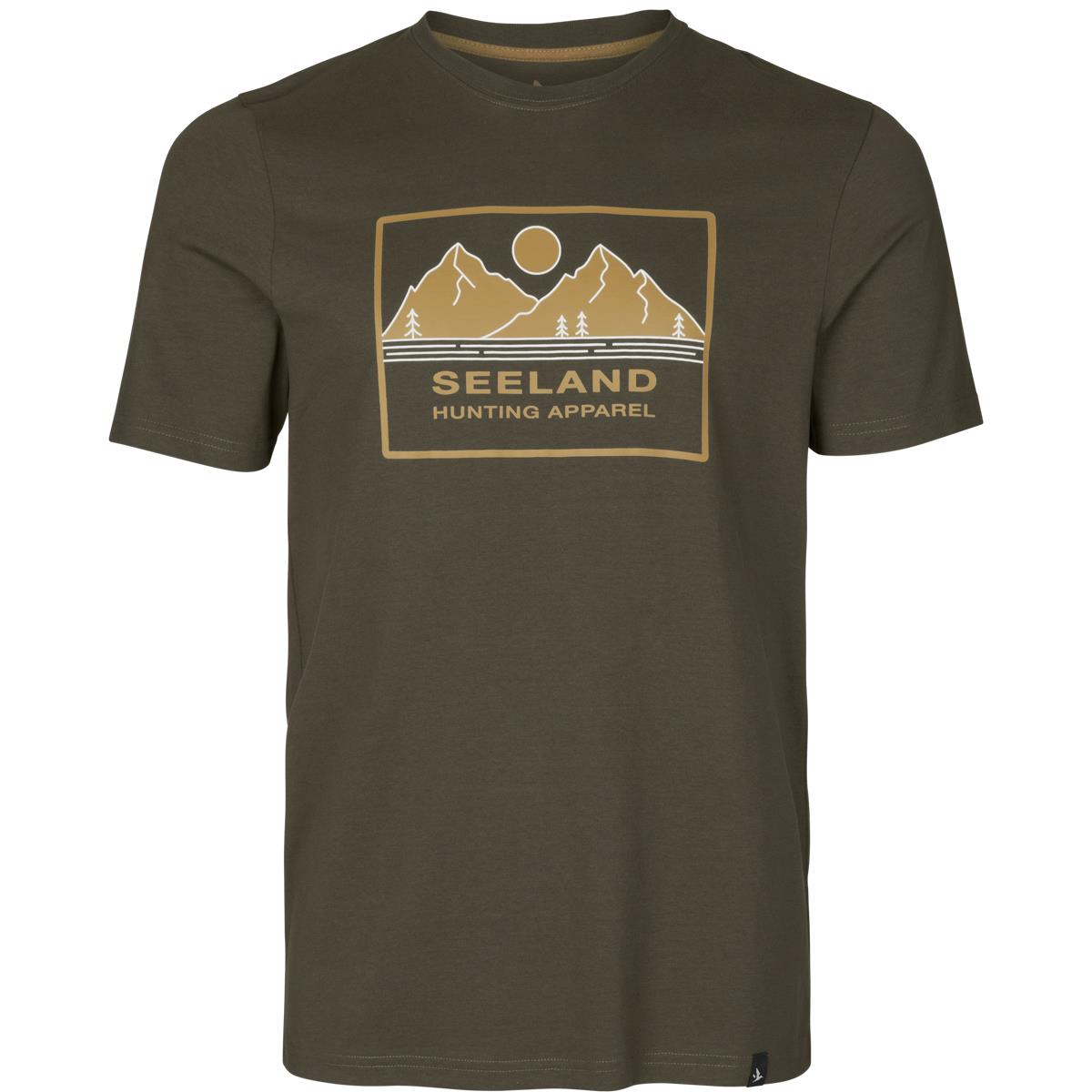 Grizzly Brown Seeland Mens Kestrel T-Shirt