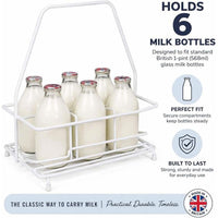 Delfinware Milk Bottle Holder