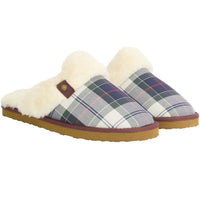 Barbour Womens Claudia Tartan Mule Slipper